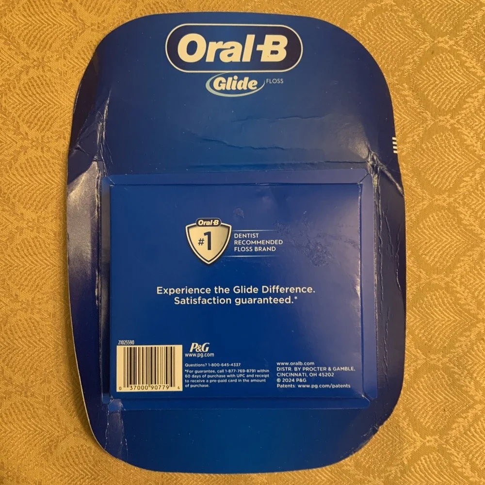 Oral-B Glide Dental Floss Scope Mint Flavor 43.7 yd Ea, VALUE 6 PACK